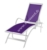 Acheter Bain de soleil aluminium textilène couleur blanc