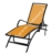 Acheter Bain de soleil aluminium textilène couleur papaye