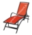 Acheter Bain de soleil aluminium textilène couleur rouge
