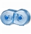 Acheter Distributeur papier toilette SmartOne mini Lotus bleu double