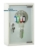 Acheter Armoire a clef 10 clefs gris porte translucide