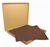 Acheter Nappe papier 55 x 55 chocolat colis de 500