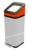 Acheter Poubelle a pedale grand volume Rossignol 80 L blanc orange Voguia