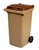 Acheter Conteneur à déchet 140 litres beige marron