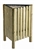 Acheter Poubelle exterieure Rossignol BOIS 50 litres standard