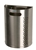 Acheter Poubelle exterieure décrochable inox 40 L murale / Poteau Rossignol