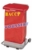 Acheter Poubelle de cuisine HACCP  Collecpro Rouge 110 litres