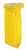 Acheter Collecteur dechet mural standard jaune avec trappes