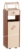 Acheter Cendrier Corbeille 6L / 30 Litres sur pied Beige