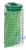 Acheter Poubelle murale avec grille Vert