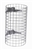 Acheter Entourage grille pour poubelle exterieure acier galvanise