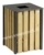 Acheter Poubelle bois exterieure Rossignol 50 L carree