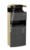 Acheter Cendrier poubelle exterieur mural Rossignol champagne gris 2L 15L