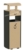 Acheter Cendrier exterieur Rossignol 6 L corbeille 30 L champagne