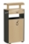 Acheter Cendrier exterieur corbeille Rossignol 12L  60L champagne