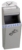 Acheter Cendrier corbeille mural gris Rossignol