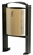 Acheter Poubelle exterieure ARKEA grand volume SUR PIED beige 40 Litres sans cendrier