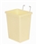 Acheter Bac plastique 14 litres jaune