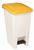 Acheter Poubelle de cuisine Rossignol 60 litres HACCP couvercle jaune