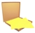 Acheter Nappe papier 60 x 60 cm jaune vif colis de 500