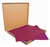 Acheter Nappe papier 60 x 60 cm bordeaux colis de 500