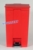 Acheter Poubelle Rubbermaid à pédale 87 litres Rouge
