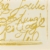 Acheter Serviette intissé Noel Calligraphie Or 20 x 20 cm colis de 600