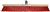 Acheter Balai exterieur fibre PVC rouge 60 cm douille métal
