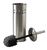 Acheter Balayette wc inox brossé à poser avec support