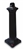 Acheter Borne cigarette Groundskeeper TUSCAN Rubbermaid Ashtray Black