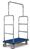 Acheter Chariot d'etage chrome tapis bleu