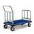 Acheter Chariot d'etage long chrome tapis bleu
