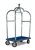Acheter Chariot d'etage chrome tapis bleu