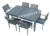 Acheter Table de jardin teck composite rallonge 240 cm 4 chaises 2 fauteuils