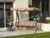 Acheter Balancelle de jardin 3 places Miami assise textilène champagne