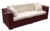 Acheter Canapé resine tressee Kaiman croco bordeaux
