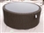 Acheter Table basse resine tressee ronde rotative Cyclade DUO beige