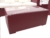 Acheter Table basse resine tressee Kaiman croco bordeaux plateau verre