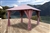 Acheter Tonnelle de jardin 3x3 m avec rideaux Atlas coloris Lie de vin