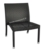 Acheter Chaise basse résine tressee Huahine coloris chocolat