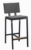 Acheter Tabouret resine tressee aluminium pour mange debout