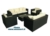 Acheter Salon de jardin resine tressée Loft Gris Anthracite