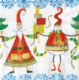 Acheter Serviette papier Noel Bonhomme de neige 33 x 33 cm colis de 600