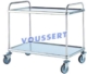 Acheter Chariot de service inox 2 plateaux