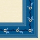 Acheter Serviette Dunilin non tisse Emilia bleu 40 x 40 colis de 600