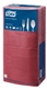 Acheter Serviette papier Tork 40 x 40 2 plis bordeaux colis de 2000