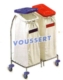 Acheter Chariot linge tri selectif double