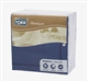 Acheter Serviette papier Tork gauffree bleu liseré graphique 40x40