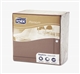 Acheter Serviette papier Tork gauffree chocolat liseré graphique 40x40
