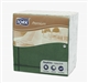 Acheter Serviette papier Tork gauffree verte liseré graphique 40x40